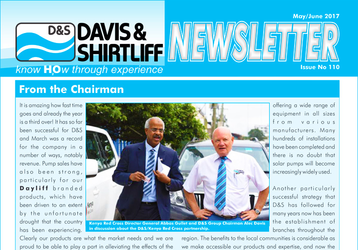 Davis and Shirtliff Corporate Newsletter Issue 110
