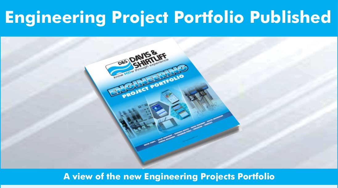 Davis & Shirtlifff designed an Engineering portfolio booklet that is available on the D&S website