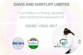 D&S Lab is ISO/IEC 17025:201...