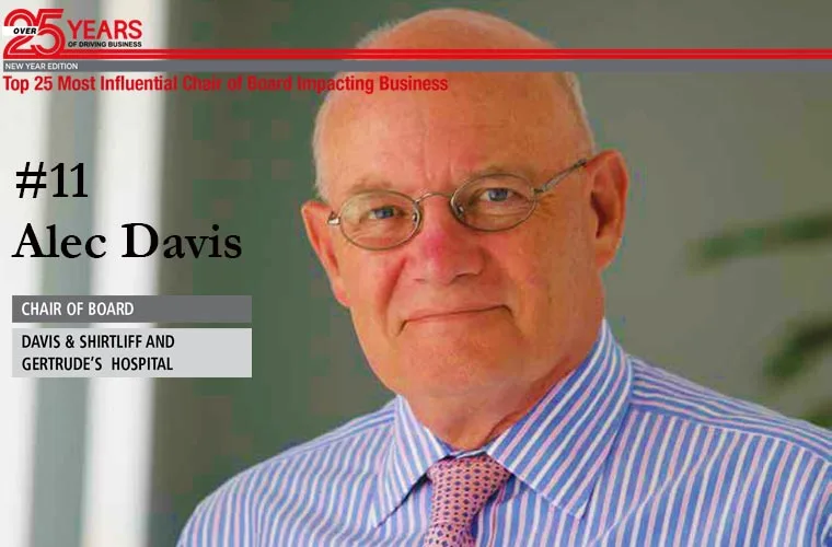 Davis & Shirtliff group Chairman featured in a magazine for over 25 years of driving business