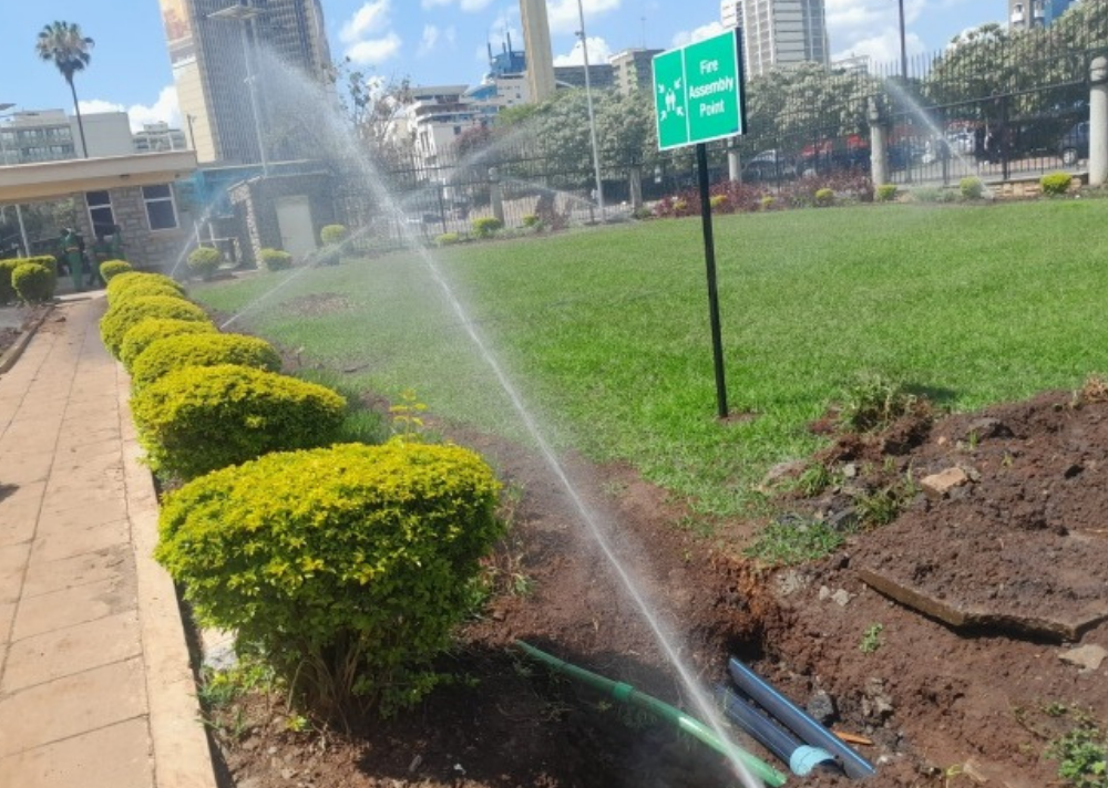 Senate of Kenya Irrigation system
