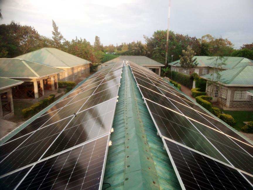 Solar project done Kisumu by Davis & Shirtliff in Rafiki Wa Maendeleo Trust in Rarieda, Kisumu